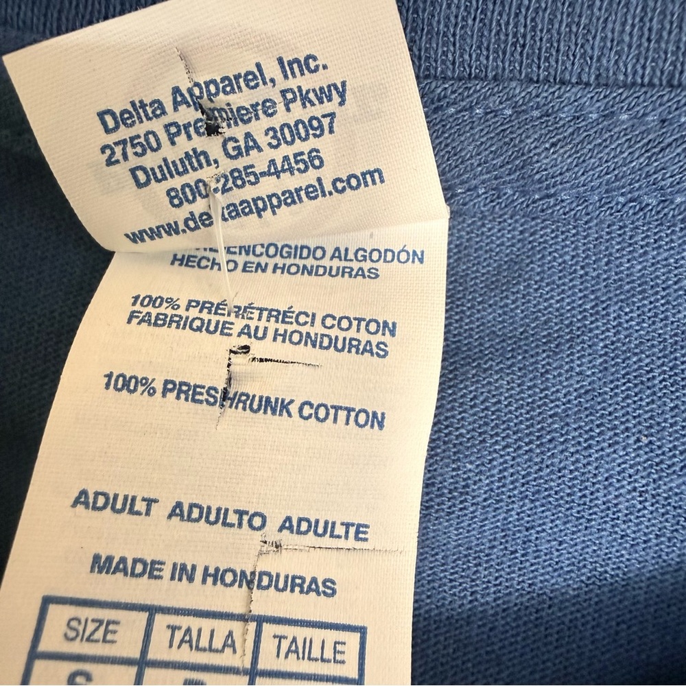 Vintage Santa Fe Blue Graphic Crewneck T-Shirt - Picture 4 of 5